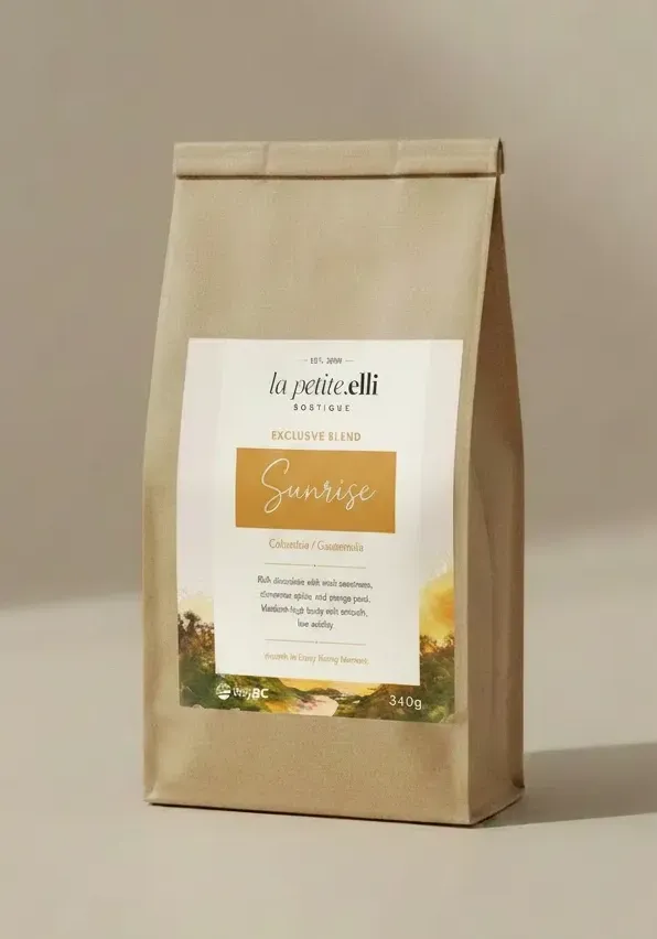 Sunrise coffee bag